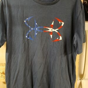 Under Armour Men's Blue Graphic T-Shirt